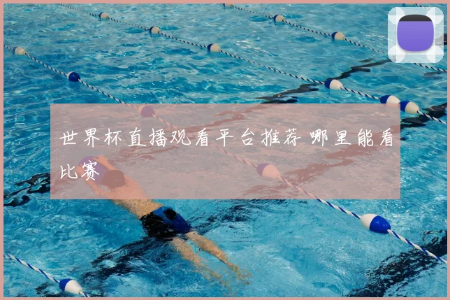 世界杯直播观看平台推荐 哪里能看比赛